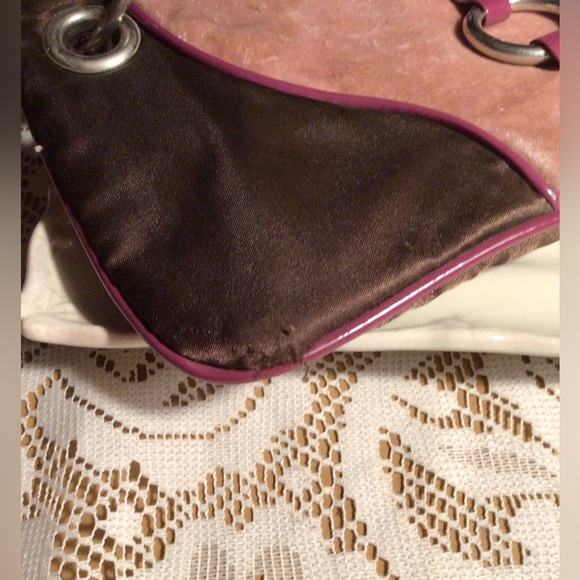 BROWN AND PINK WHRIST BAG - Picture 5 of 5